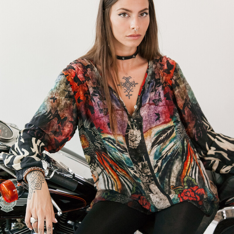 Shirt Flying Indian Rude Riders